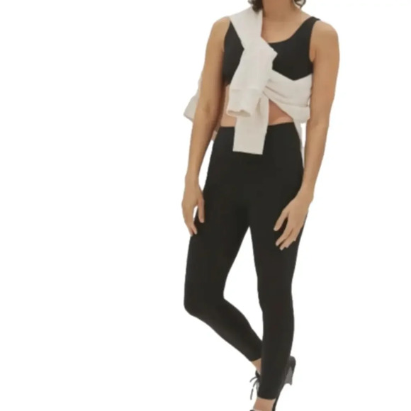 EVERLANE The Perform Pocket Legging lux black size xsmall - Picture 1 of 6